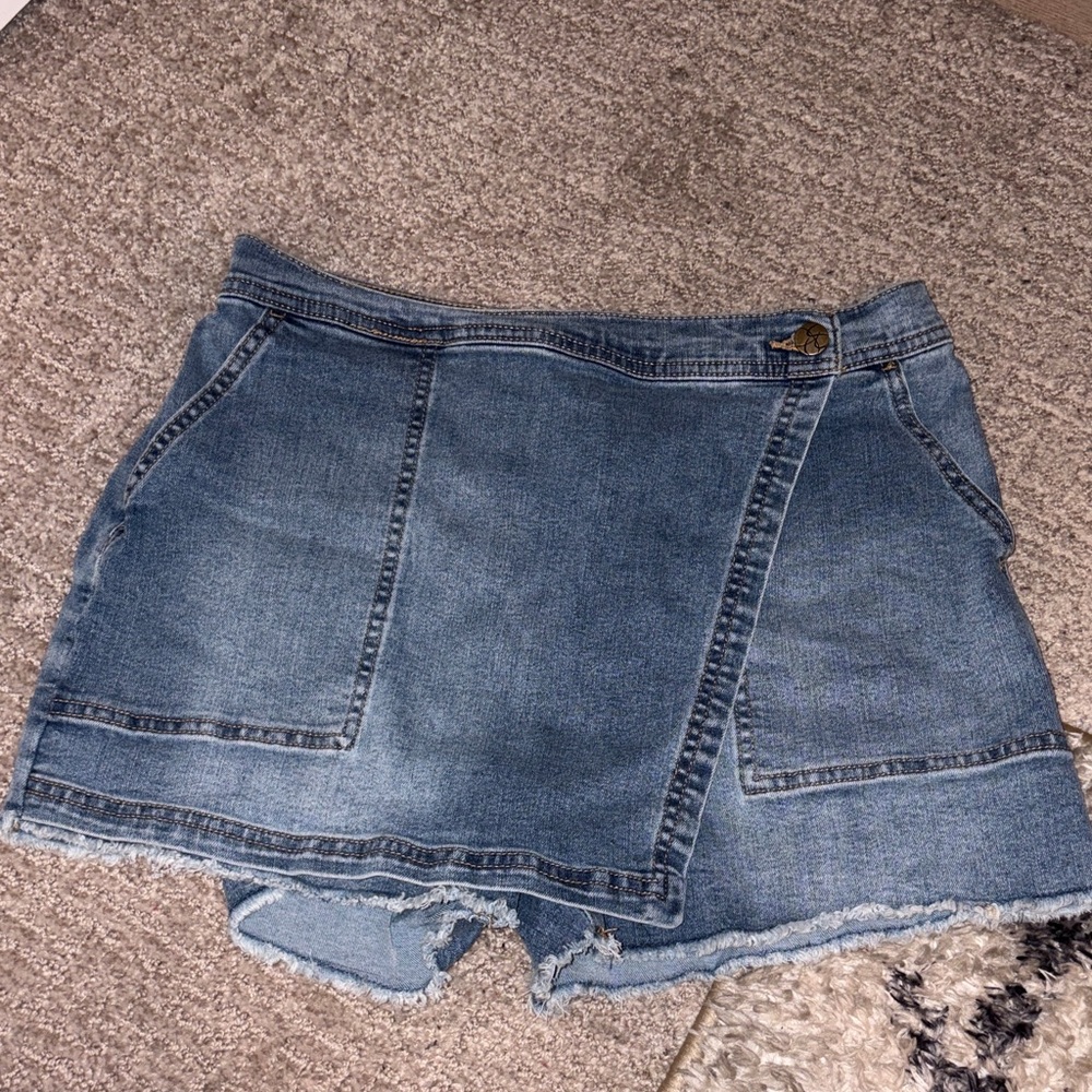 Jessica SimpsonDenim Wrap Skort